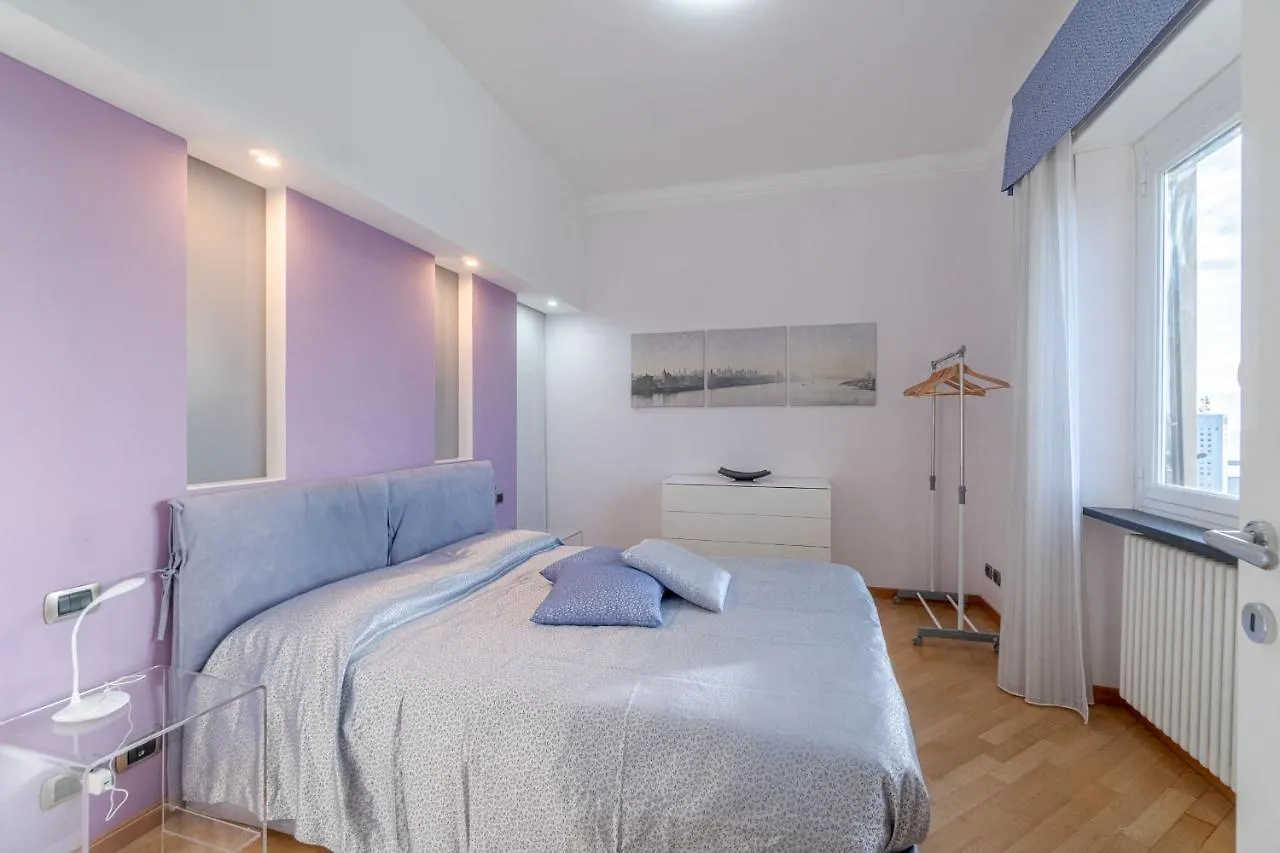 Cozy Apt X4 - Seaview & Balcony Genua Lägenhet