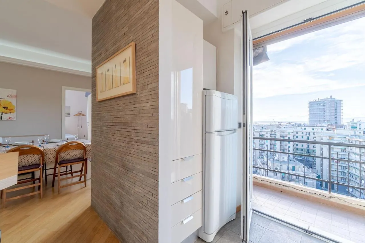 Cozy Apt X4 - Seaview & Balcony Genova 0*,